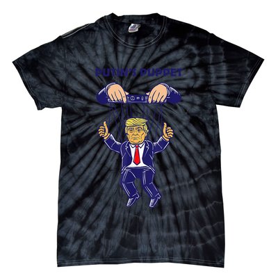 Putin'S Puppet Trump Is A Russian Asset Political Parody Tie-Dye T-Shirt