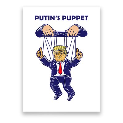 Putin'S Puppet Trump Is A Russian Asset Political Parody Poster