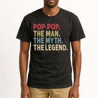 Pop Pop The Man The Myth The Legend Funny Gift For Grandpa Tall T-Shirt