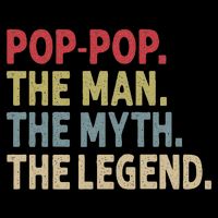 Pop Pop The Man The Myth The Legend Funny Gift For Grandpa Visor
