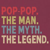 Pop Pop The Man The Myth The Legend Funny Gift For Grandpa 16oz Travel Tumbler