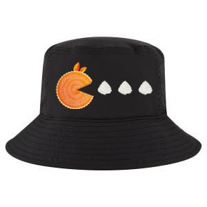 Pumpkin Pie Thanksgiving Whipped Cream Dollop Autumn Fall Cool Comfort Performance Bucket Hat