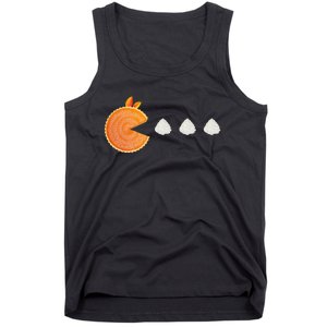 Pumpkin Pie Thanksgiving Whipped Cream Dollop Autumn Fall Tank Top