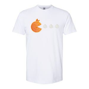 Pumpkin Pie Thanksgiving Whipped Cream Dollop Autumn Fall Softstyle CVC T-Shirt