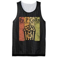 Popcorn Periodic Table Elements Cinema Lover Movie Snack Mesh Reversible Basketball Jersey Tank