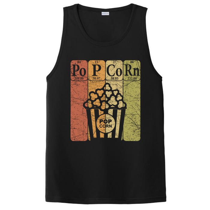 Popcorn Periodic Table Elements Cinema Lover Movie Snack PosiCharge Competitor Tank