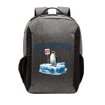 Penguin Protesting The Current World Tariff Fiasco WTF Vector Backpack