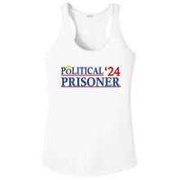 Political Prisoner Trump 2024 Ladies PosiCharge Competitor Racerback Tank