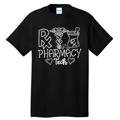 Pharmacist Pharmacy Technician Pharmer Pharmacology Student Tall T-Shirt