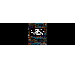 PT Physical Therapy Gift Words Therapist Month Bumper Sticker