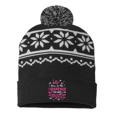 Pharmacist Pharmacy Technician USA-Made Snowflake Beanie