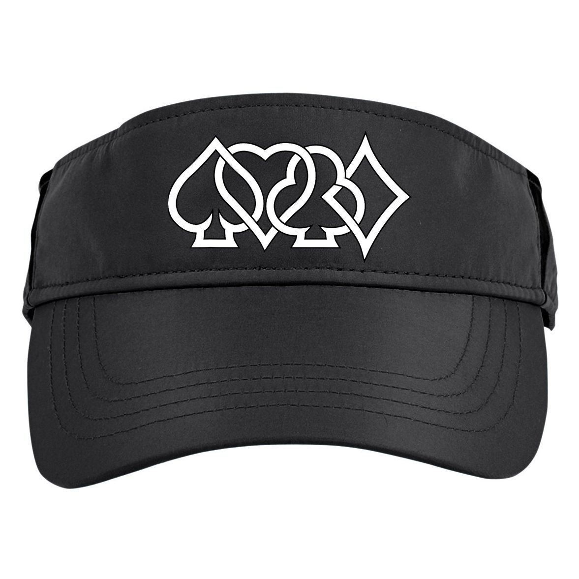 Poker Player Texas Hold'Em Poker Adult Drive Performance Visor