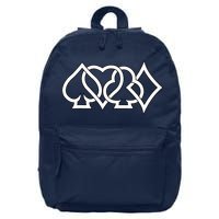 Poker Player Texas Hold'Em Poker 16 in Basic Backpack