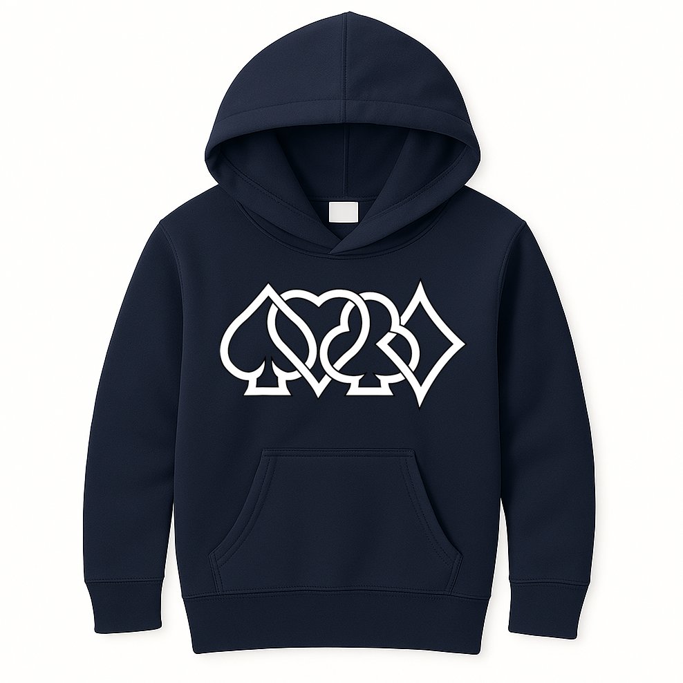 Poker Player Texas Hold'Em Poker Kids Hoodie