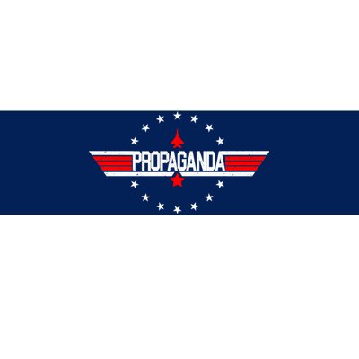 Propaganda Political Top Gun Bumper Sticker