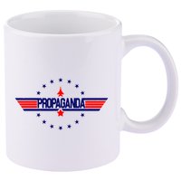 Propaganda Political Top Gun 11oz C Handle Ceramic Mug