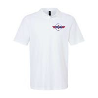 Propaganda Political Top Gun Softstyle Adult Sport Polo