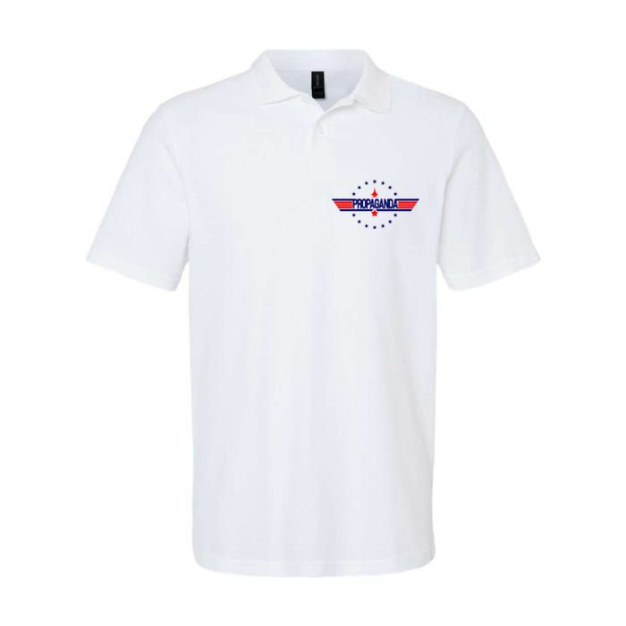 Propaganda Political Top Gun Softstyle Adult Sport Polo