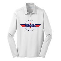 Propaganda Political Top Gun Silk Touch Performance Long Sleeve Polo