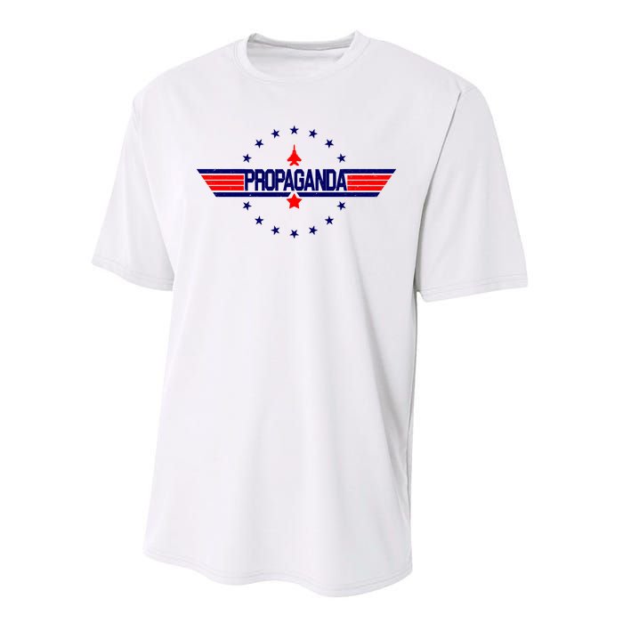 Propaganda Political Top Gun Performance Sprint T-Shirt