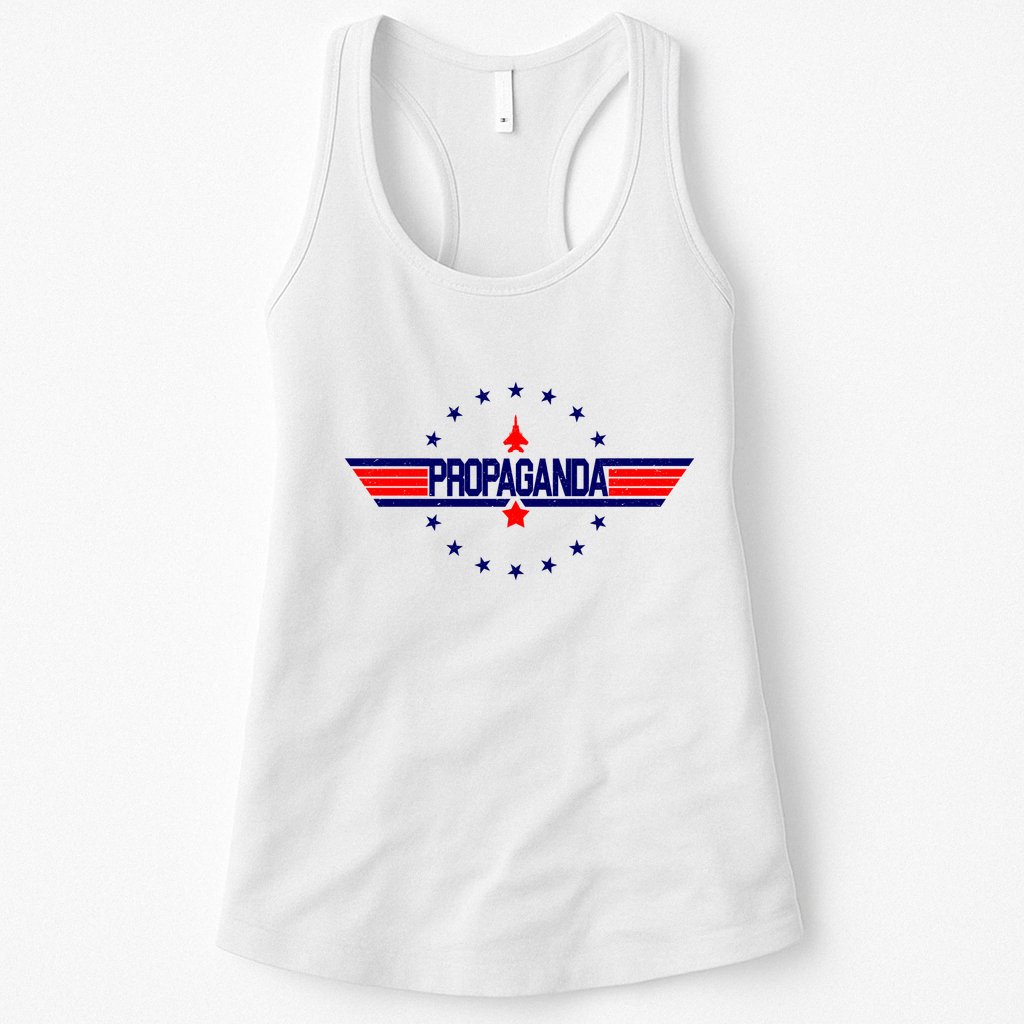 Propaganda Political Top Gun Womens Tank Top