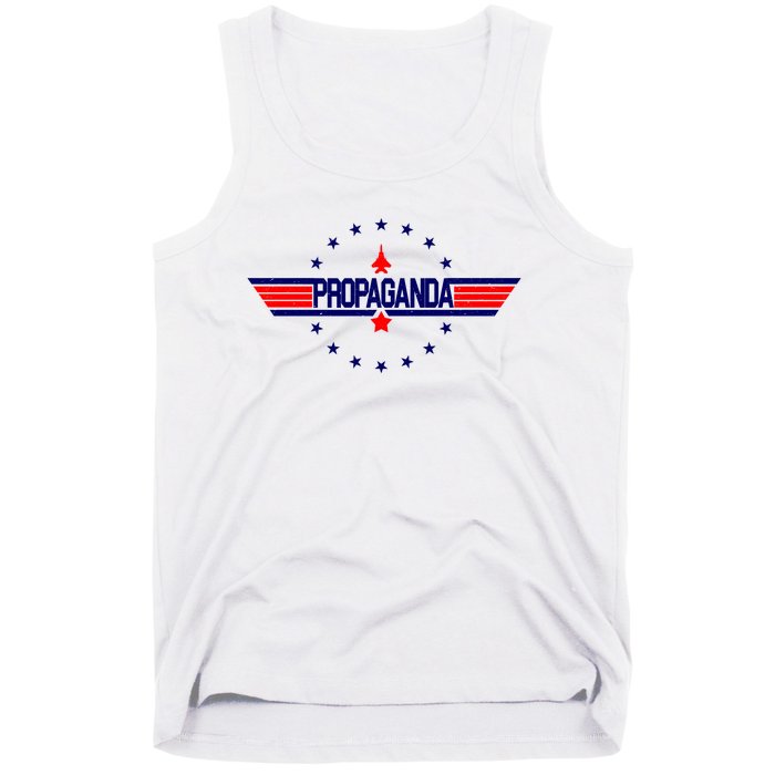 Propaganda Political Top Gun Tank Top