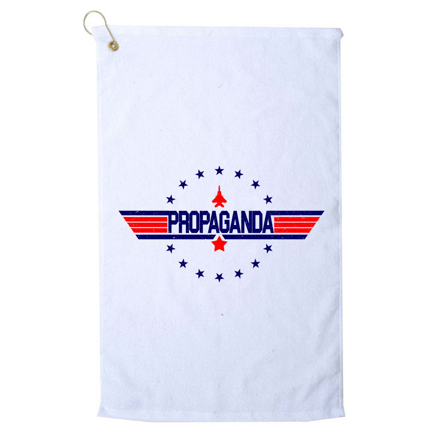 Propaganda Political Top Gun Golf Towel