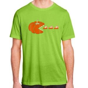 Pumpkin Pie Thanksgiving Day Funny Autumn Fall Season Adult ChromaSoft Performance T-Shirt