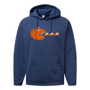 Pumpkin Pie Thanksgiving Day Funny Autumn Fall Season Performance Fleece Hoodie