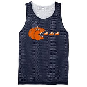 Pumpkin Pie Thanksgiving Day Funny Autumn Fall Season Mesh Reversible Basketball Jersey Tank