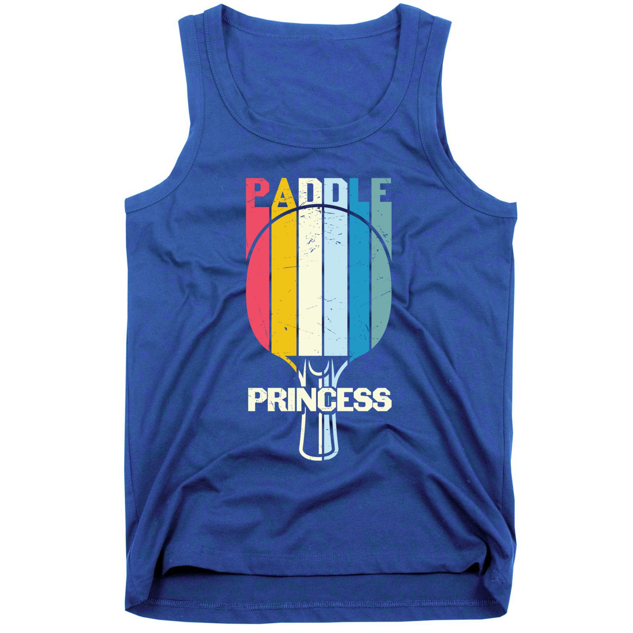 Paddle Princess Table Tennis Mom Funny Ping Pong Cute Gift Tank Top