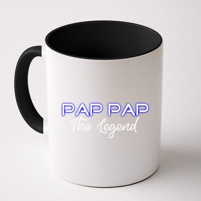 Pap Pap The Legend Gramps Granddad American Grandpa Gift Mug