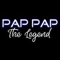 Pap Pap The Legend Gramps Granddad American Grandpa Gift Mug
