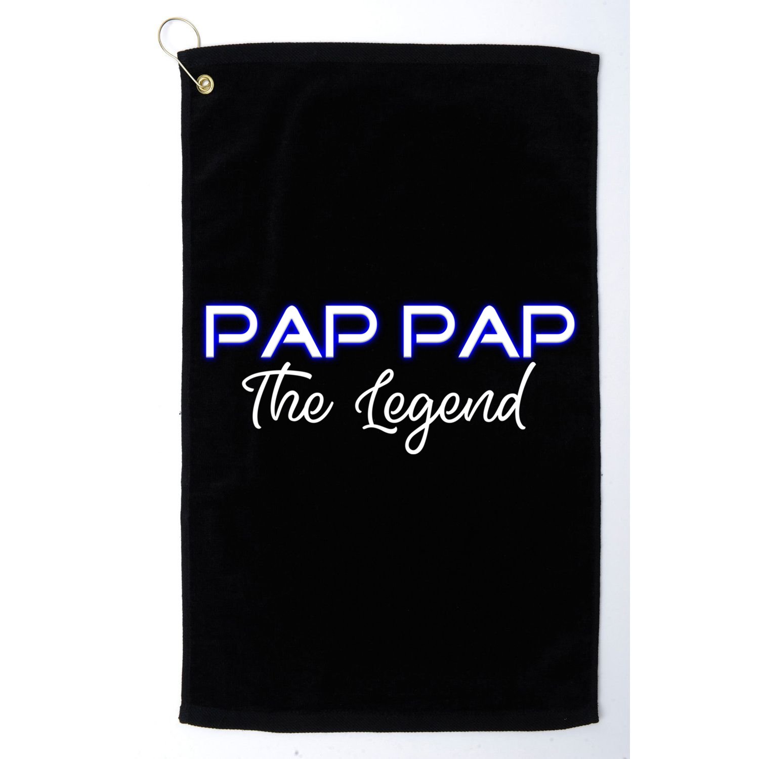 Pap Pap The Legend Gramps Granddad American Grandpa Gift Golf Towel