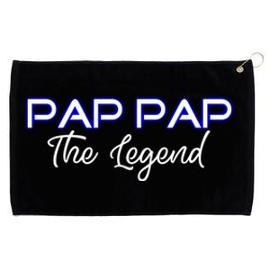 Pap Pap The Legend Gramps Granddad American Grandpa Gift Grommeted Golf Towel