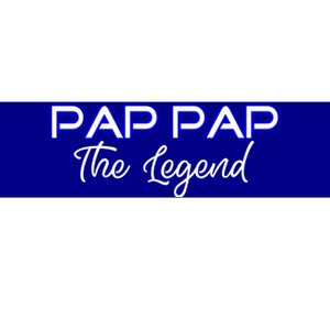 Pap Pap The Legend Gramps Granddad American Grandpa Gift Bumper Sticker