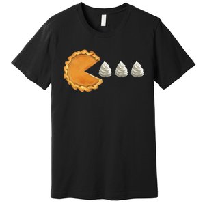 Pumpkin Pie Thanksgiving Day Funny Premium T-Shirt