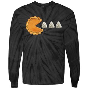 Pumpkin Pie Thanksgiving Day Funny Tie-Dye Long Sleeve Shirt