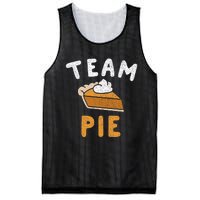 Pumpkin Pie Team Pie Day Thanksgiving Squad Group Mesh Reversible Basketball Jersey Tank