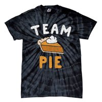 Pumpkin Pie Team Pie Day Thanksgiving Squad Group Tie-Dye T-Shirt