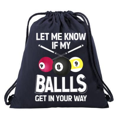 Play Pool Table Cue Stick Snooker Funny Billiard 8 Ball Gift Drawstring Bag