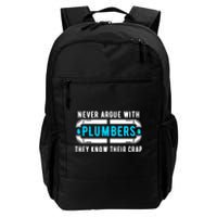 Plumber Plumbing Tools Daily Commute Backpack