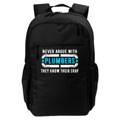 Plumber Plumbing Tools Daily Commute Backpack