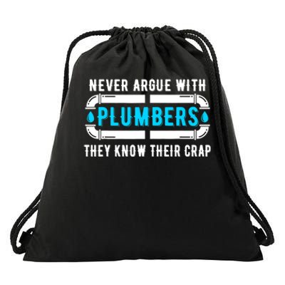 Plumber Plumbing Tools Drawstring Bag