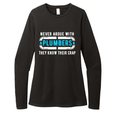 Plumber Plumbing Tools Womens CVC Long Sleeve Shirt