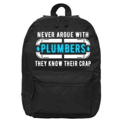 Plumber Plumbing Tools 16 in Basic Backpack