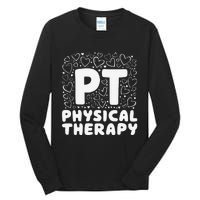 Pt Physical Therapy Heart Therapist Student Pediatric Tall Long Sleeve T-Shirt