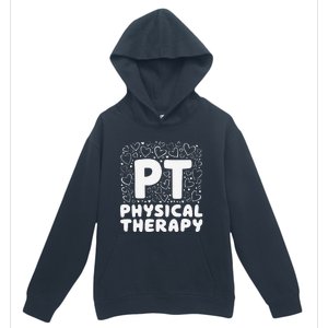 Pt Physical Therapy Heart Therapist Student Pediatric Urban Pullover Hoodie