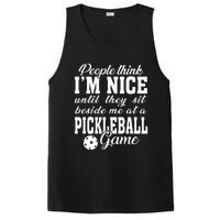 PICKLEBALL People Think I'm Nice PosiCharge Competitor Tank