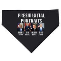 Presidential Portraits Trump More Jobs Obama No Jobs Bush USA-Made Doggie Bandana